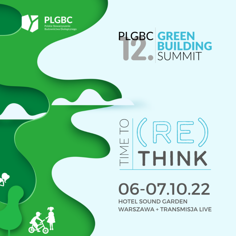 Polska Izba Nieruchomości Komercyjnych Patronem Wspierającym 12. PLGBC Green Building Summit w Warszawie [6-7 października 2022]