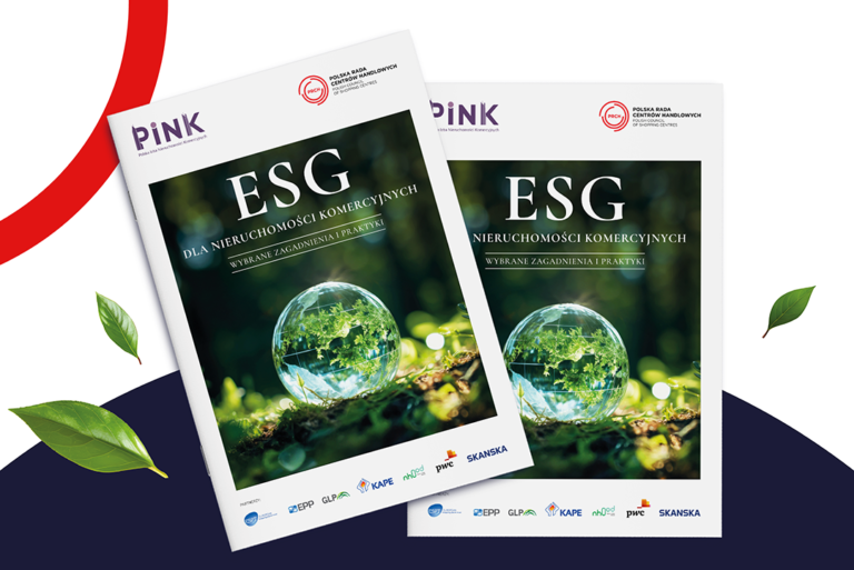Premiera wspólnej publikacji PINK i PRCH “ESG dla Nieruchomości Komercyjnych. Wybrane zagadnienia i praktyki” [11 grudnia 2023]