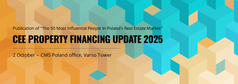 PINK zaprasza na CEE Property Financing Update [2 października 2025]