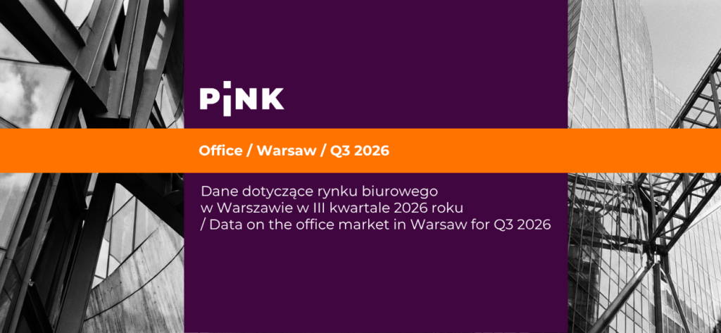 Dane o rynku biurowym w Warszawie w trzecim kwartale 2026 roku